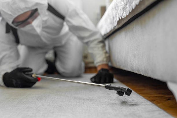 Professional Mosquito Control technician working in Moorhead, MS